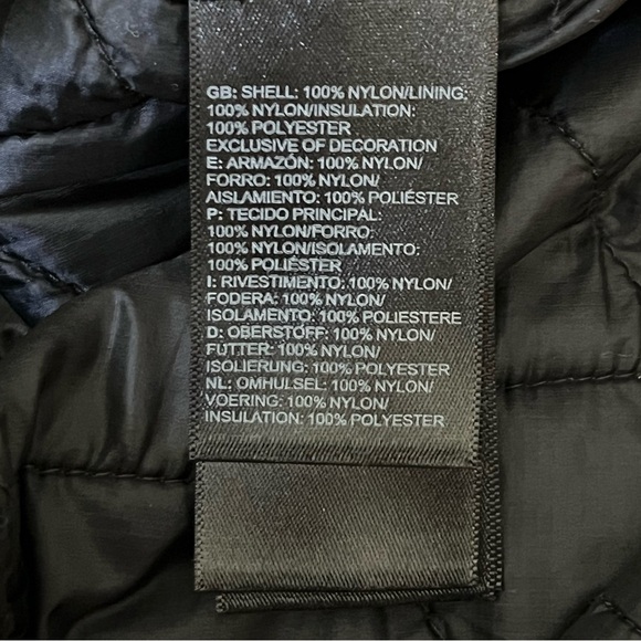 The North Face Thermoball Quilted Vest Black Womens Size Small Lightweigt - Picture 11 of 13